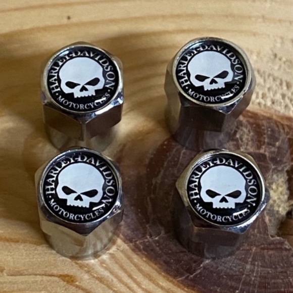 HarleyDavidson Accessories New Willie G Harley Davidson Tire Valve Stem Covers Poshmark